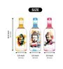 3 Pcs Buddhas Wooden New Bottles Hanging