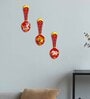 3 Pcs Elephant Wooden New Spoons Hanging