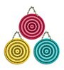 3 Pcs Circle Wooden Circle Set Hanging