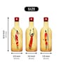 3 Pcs Stone Age Wooden New Bottles Hanging