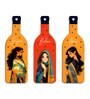 3 Pcs Transparent Wooden New Bottles Hanging