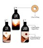 3 Pcs Laugh Love Live Turquoise Wooden Bottles Hanging