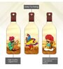 3 Pcs Rajasthani Instrument Wooden New Bottles Hanging