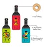 3 Pcs Traditional Wooden Bottles Hanging