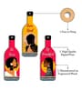 3 Pcs Be Yours Wooden Bottles Hanging