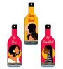 3 Pcs Be Yours Wooden Bottles Hanging