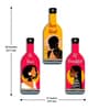 3 Pcs Be Yours Wooden Bottles Hanging