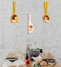 3 Pcs Lady Wooden New Spoons Hanging