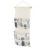 3 Pockets Fabric Wall Organiser Multicolour