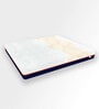 3-Zone Responsive Cooling Crystal Tech. Memory Foam 4 Inches King Size Mattress in White Colour