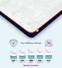 3-Zone Responsive Cooling Crystal Tech. Memory Foam 5 Inches Single Size Mattress in White Colour