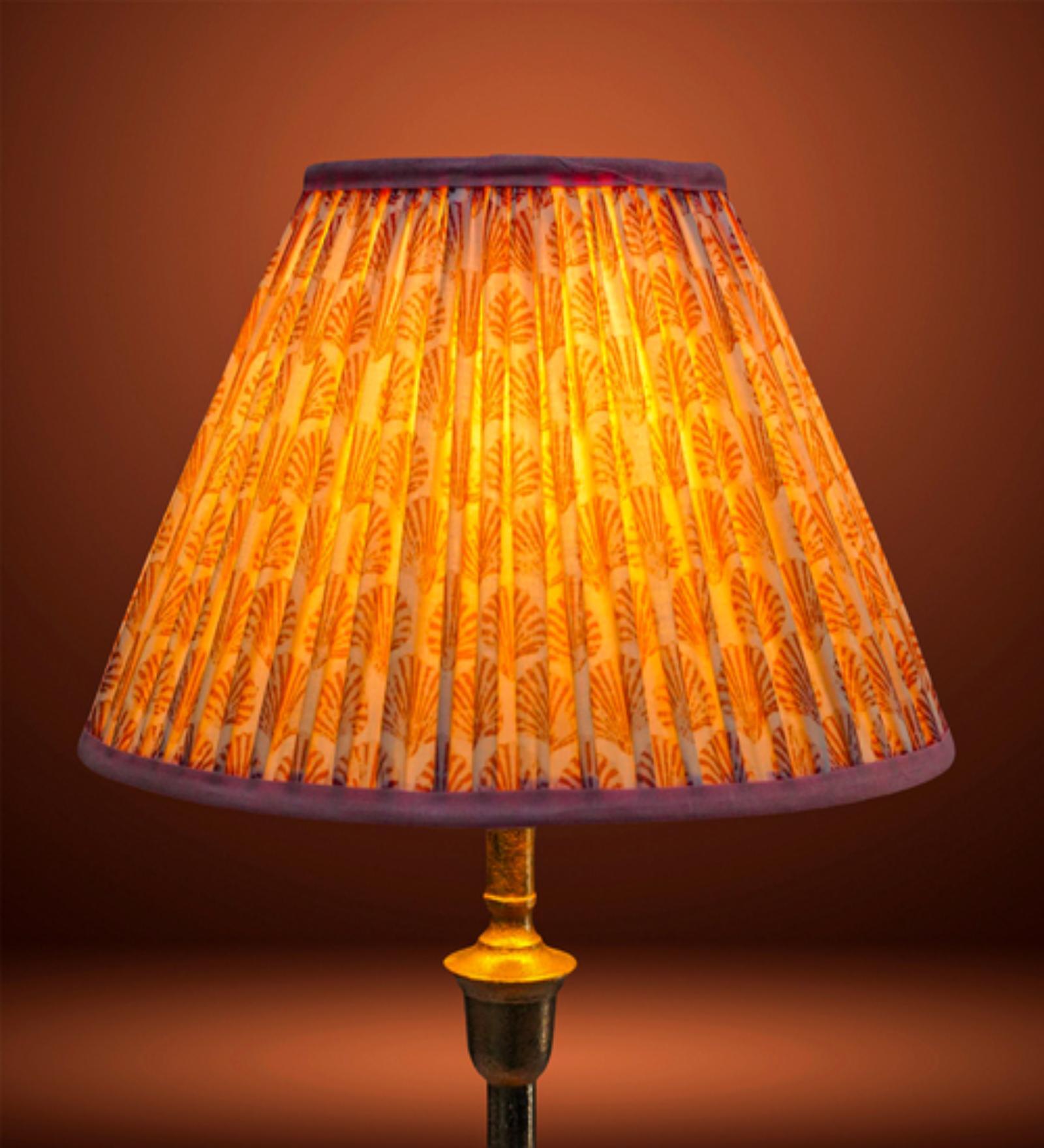 Pink 30cm empire premium softback lamp shade in cotton