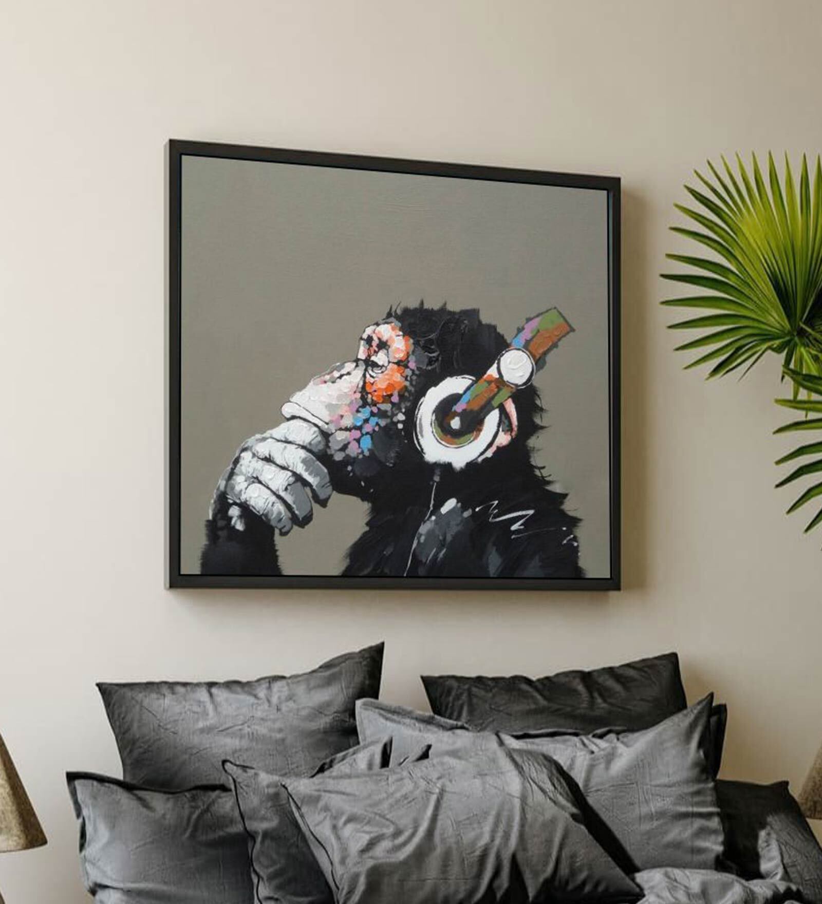 Craft Valley Multicolour Canvas Framed Art Print