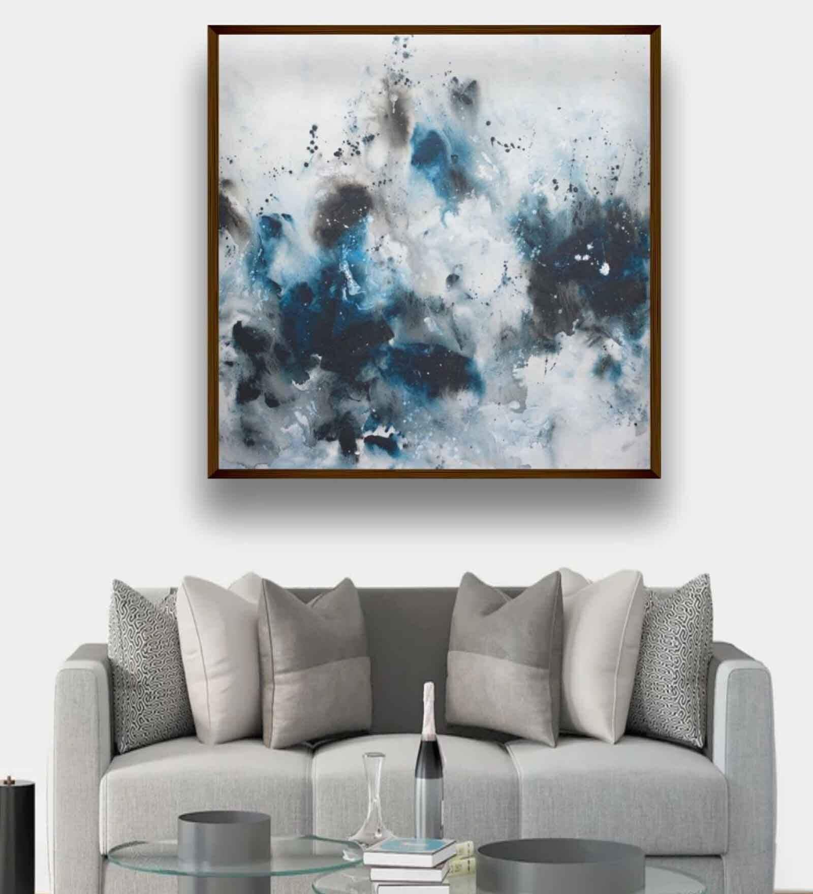 Centuryistes Works Multicolour Canvas Framed Art Print