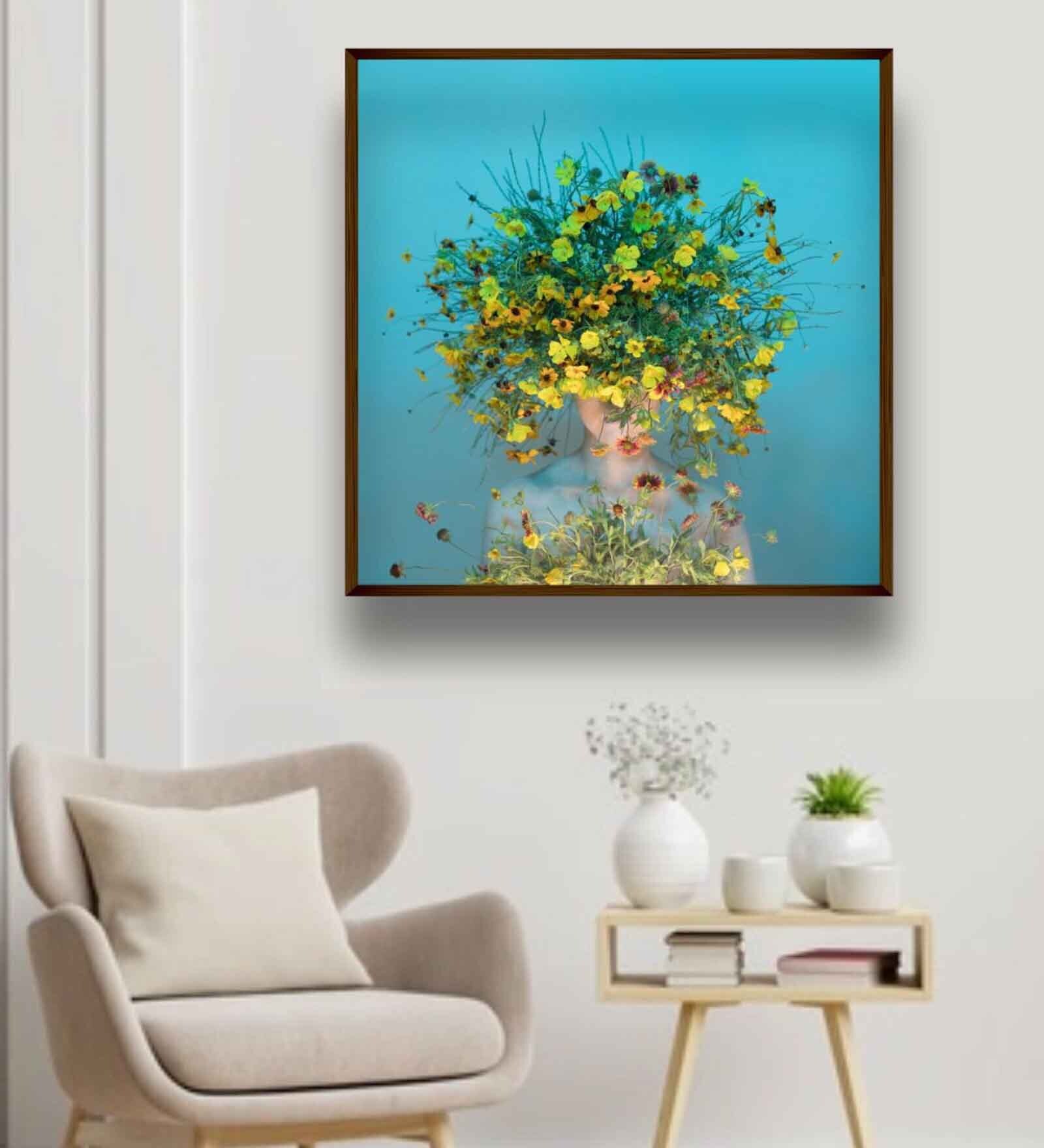 30X30 Inches Framed Canvas Art Print