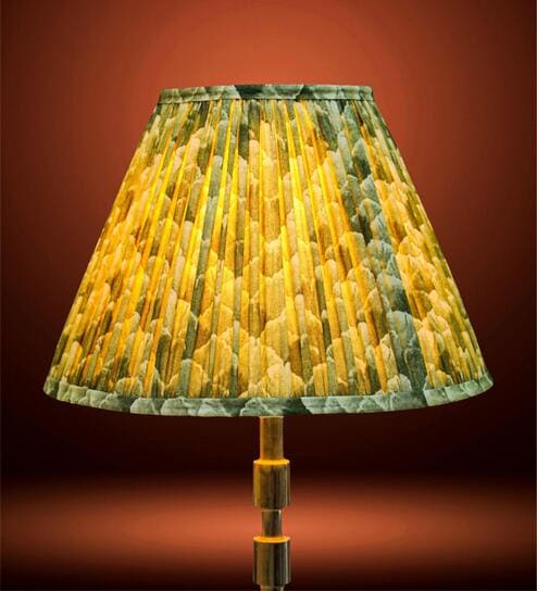 Green 30cm empire premium softback lamp shade in cotton