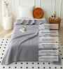 Grey 300 GSM Silky Touch Premium Super Soft Single Bed Blanket