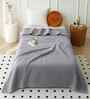 Grey 300 GSM Silky Touch Premium Super Soft Single Bed Blanket