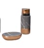 300 ML Set Of 3 Grey Porcelain Timeless Touch Bath Set