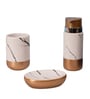 300 ML Set Of 3 White Porcelain Timeless Touch Bath Set