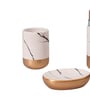 300 ML Set Of 3 White Porcelain Timeless Touch Bath Set
