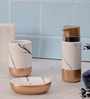 300 ML Set Of 3 White Porcelain Timeless Touch Bath Set