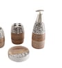 300 ML Set Of 4 Beige Porcelain Pebble Creek Bath Set