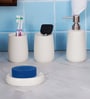 300 ML Set Of 4 White Porcelain Bath Bliss Set