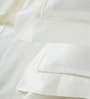 White 300 TC Cotton King Sized Bedsheet With 2 Pillow Covers