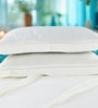 White 300 TC Cotton King Sized Bedsheet With 2 Pillow Covers
