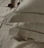 Brown 300 TC Cotton King Sized Bedsheet With 2 Pillow Covers