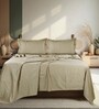 Pearl 300 TC Cotton King Sized Bedsheet With 2 Pillow Covers