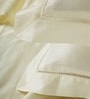 Cream 300 TC Cotton King Sized Bedsheet With 2 Pillow Covers
