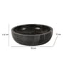 300ml Handmade Marble Multi- Utility Serving Bowl (Black)