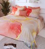 Red 300 TC King Size Bedsheet with 2 Pillow Covers