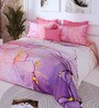 Violet 300 TC King Size Bedsheet with 2 Pillow Covers