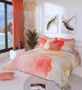 Red 300 TC King Size Bedsheet with 2 Pillow Covers