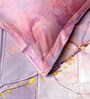 Violet 300 TC King Size Bedsheet with 2 Pillow Covers