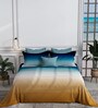 Blue 300 TC King Size Bedsheet with 2 Pillow Covers