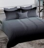 Blue 300 TC King Size Bedsheet with 2 Pillow Covers