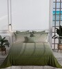 Green 300 TC King Size Bedsheet with 2 Pillow Covers