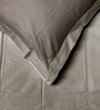 Grey 300 TC King Size Bedsheet with 2 Pillow Covers