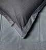 Blue 300 TC King Size Bedsheet with 2 Pillow Covers