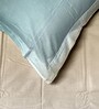 Blue 300 TC King Size Bedsheet with 2 Pillow Covers