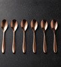 Set of 20 Stainless Steel Rose Gold Cutlery Set