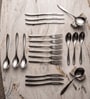 Set of 20 Stainless Steel Silver Cutlery Set