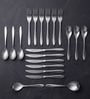 Set of 20 Stainless Steel Silver Cutlery Set
