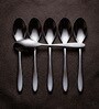 Set of 6 Stainless Steel Silver Spoons