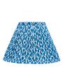 Blue 30cm empire premium softback lamp shade in cotton