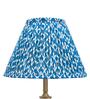 Blue 30cm empire premium softback lamp shade in cotton